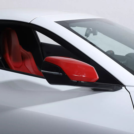 Side Rearview Mirror Guard Cover Trim for Chevrolet Corvette C8